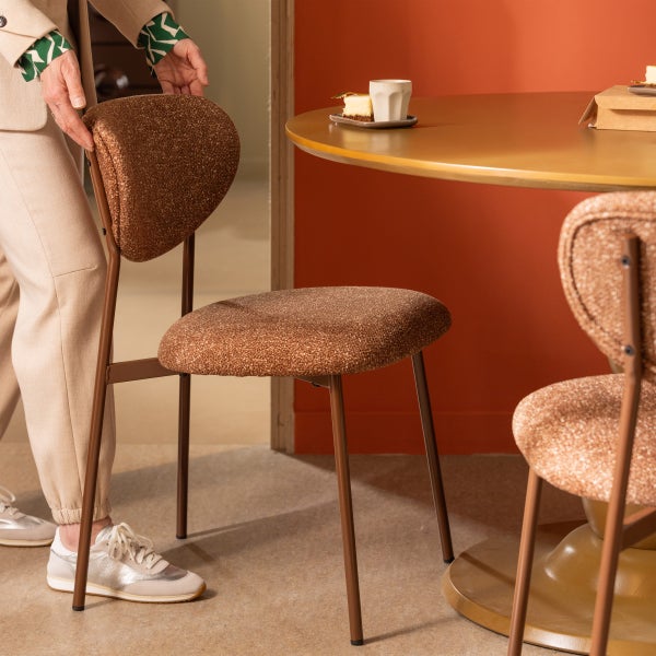 De Eekhoorn VALOR EETKAMERSTOEL BRUIN