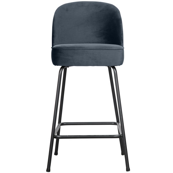 De Eekhoorn VOGUE BARSTOEL 65 CM VELVET GROENBLAUW
