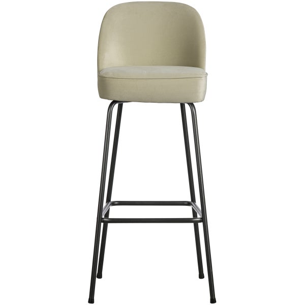 De Eekhoorn VOGUE BARSTOEL 80 CM VELVET PISTACHE