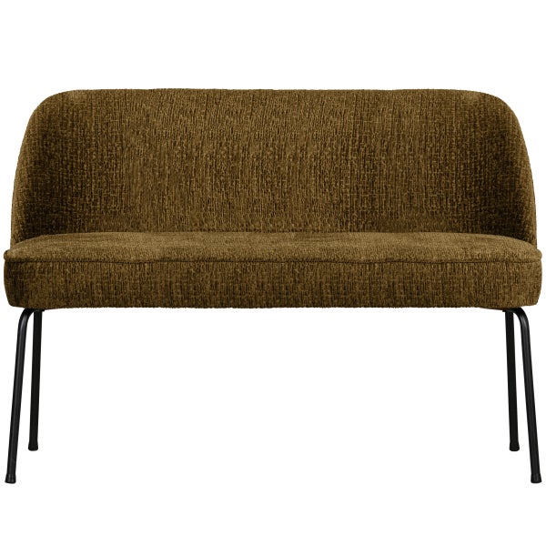 De Eekhoorn VOGUE EETBANK STRUCTURE VELVET BRASS