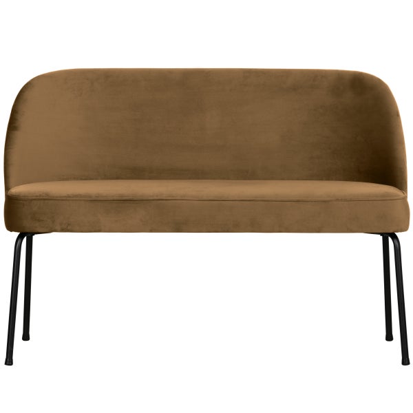 De Eekhoorn VOGUE EETBANK VELVET HONINGGEEL