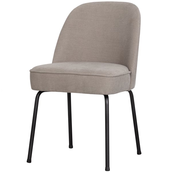 De Eekhoorn VOGUE EETKAMERSTOEL GEWEVEN STOF ZAND