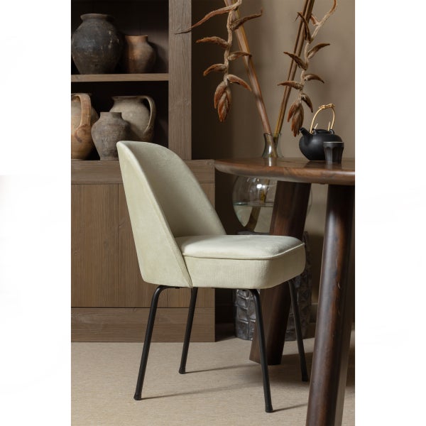 De Eekhoorn VOGUE EETKAMERSTOEL VELVET PISTACHE