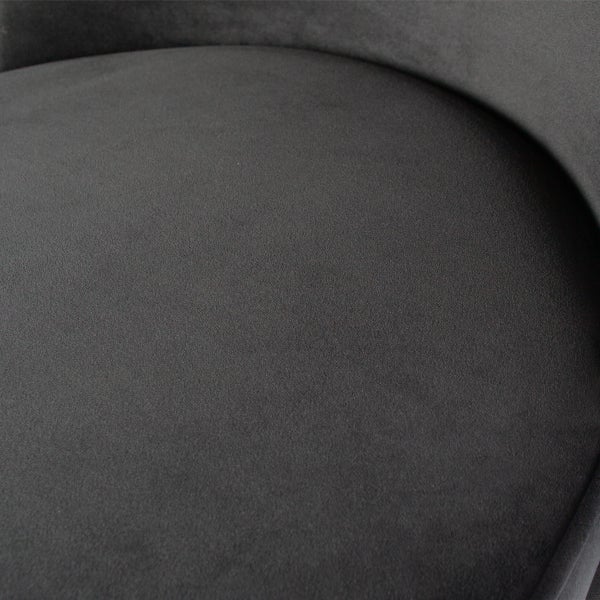 De Eekhoorn VOGUE EETKAMERSTOEL VELVET ZWART