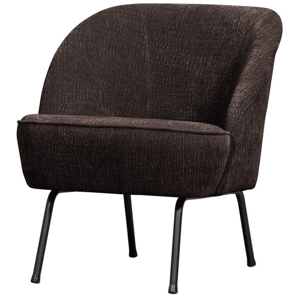 De Eekhoorn VOGUE FAUTEUIL 3D CHENILLE DONKERBRUIN