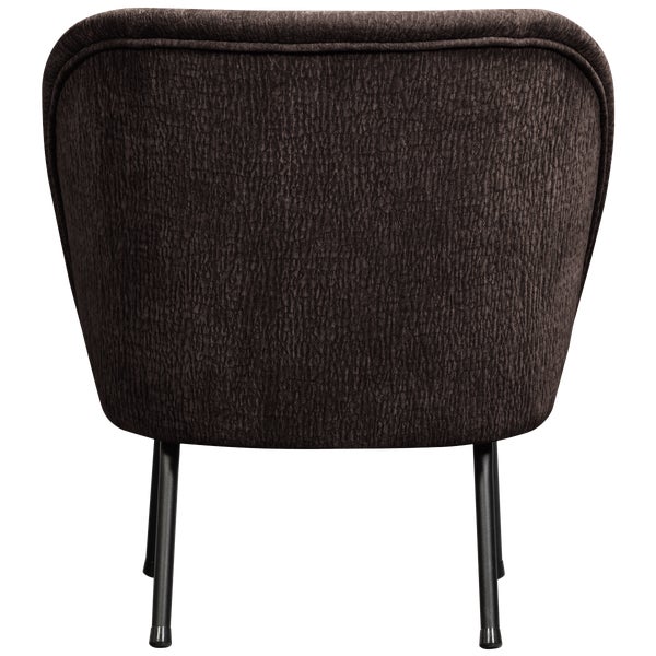 De Eekhoorn VOGUE FAUTEUIL 3D CHENILLE DONKERBRUIN