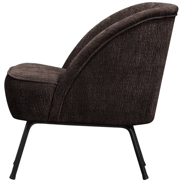 de eekhoorn VOGUE FAUTEUIL 3D CHENILLE DONKERBRUIN
