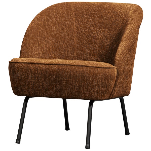 De Eekhoorn VOGUE FAUTEUIL 3D CHENILLE MIDDENBRUIN