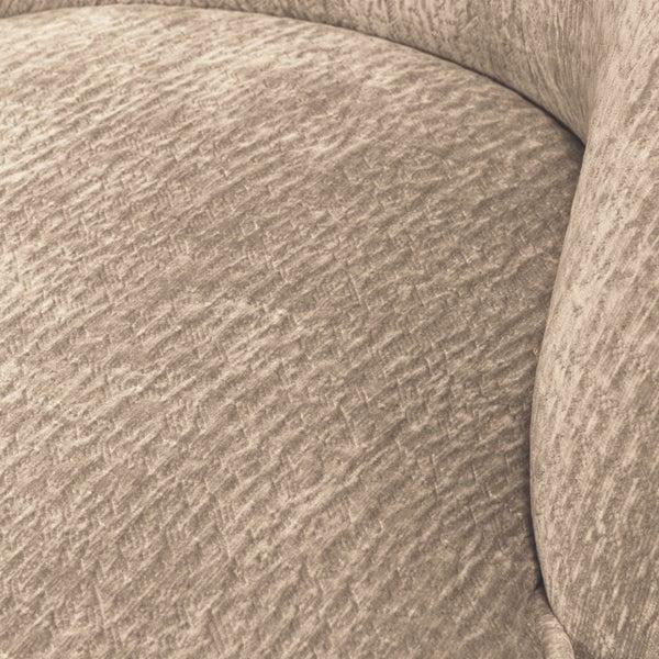 De Eekhoorn VOGUE FAUTEUIL 3D CHENILLE ZAND