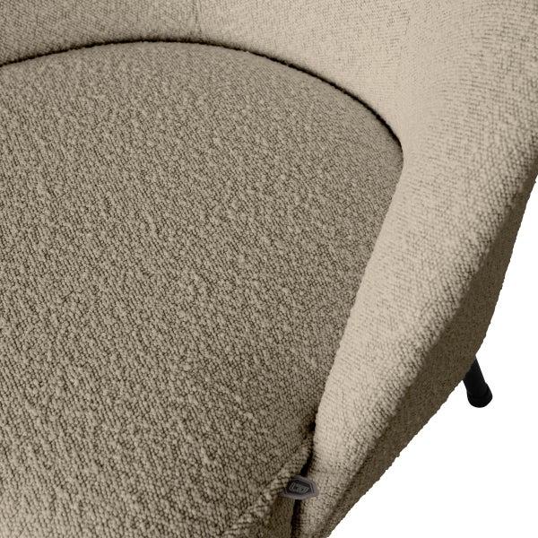 De Eekhoorn VOGUE FAUTEUIL BOUCLÉ BEIGE