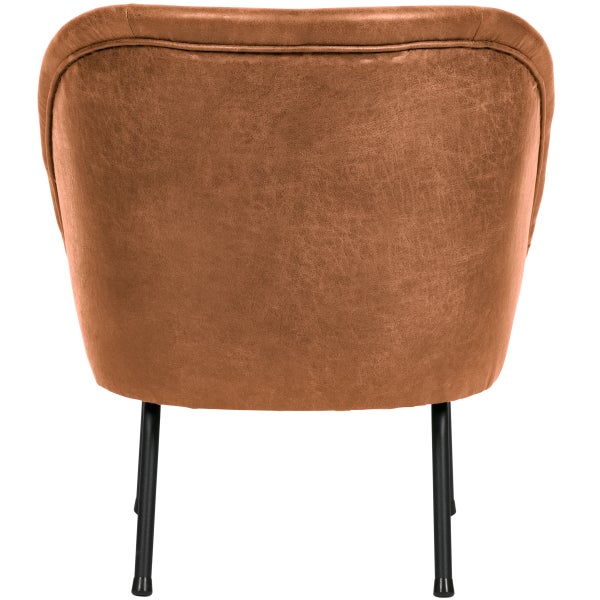 De Eekhoorn VOGUE FAUTEUIL ECOLEER COGNAC