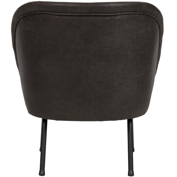 De Eekhoorn VOGUE FAUTEUIL ECOLEER ZWART