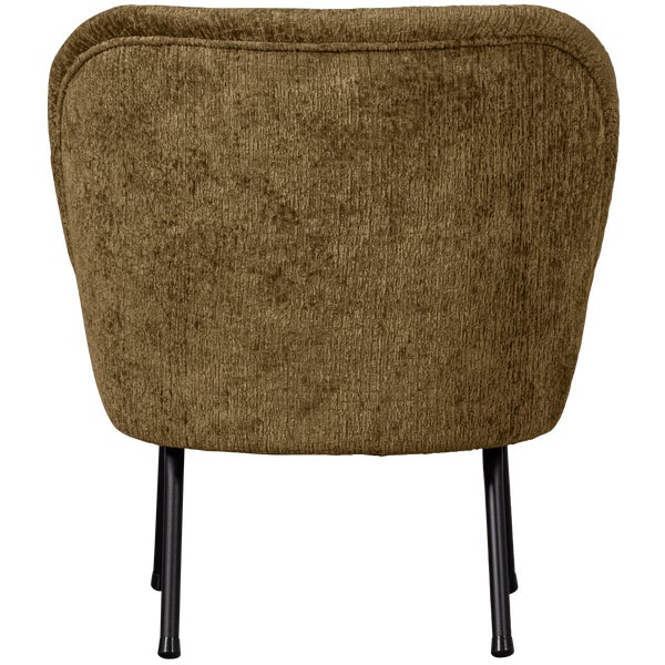 De Eekhoorn VOGUE FAUTEUIL STRUCTURE VELVET BRASS