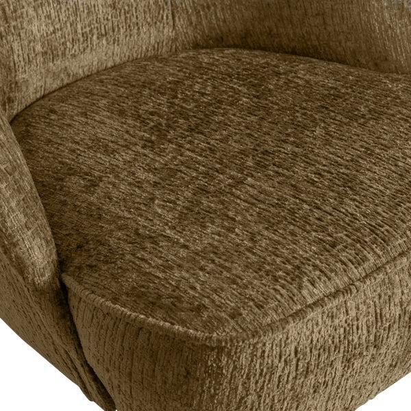 De Eekhoorn VOGUE FAUTEUIL STRUCTURE VELVET BRASS