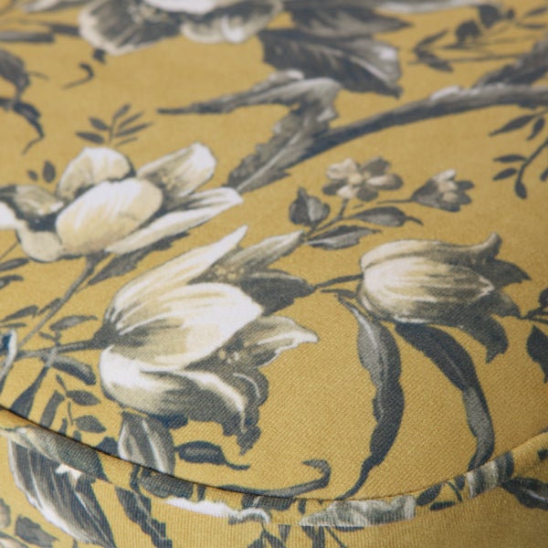 De Eekhoorn VOGUE FAUTEUIL VELVET POPPY MOSTERD