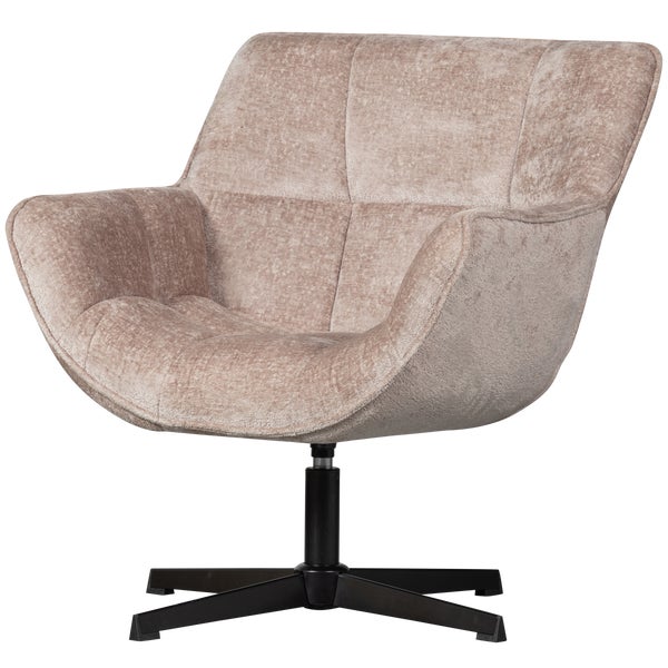 De Eekhoorn WIBO DRAAIFAUTEUIL TAUPE