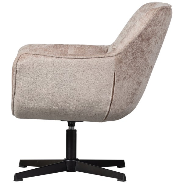 De Eekhoorn WIBO DRAAIFAUTEUIL TAUPE