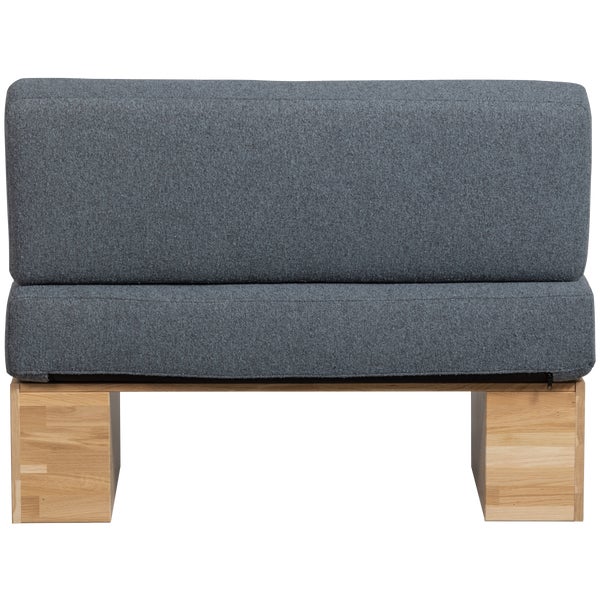 De Eekhoorn EAT UP MUURBANKJE INCL. KUSSENS DENIM EIKEN NATUREL [fsc]