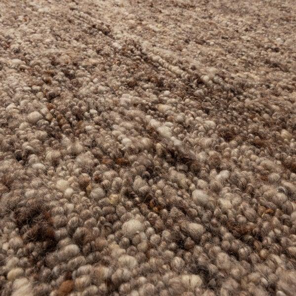 de eekhoorn EFIA VLOERKLEED WOL BRUIN MELANGE 170X240 CM