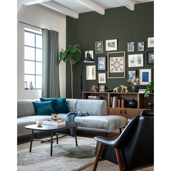 De Eekhoorn ELEGANCE SALONTAFEL MANGO HOUT/METAAL ZWART