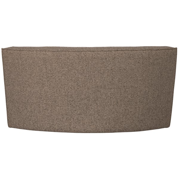 De Eekhoorn EUROPA 2-ZITS EETBANK GEWEVEN STOF DONKERBRUIN MELANGE