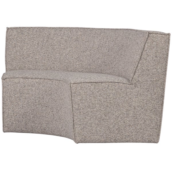 de eekhoorn EUROPA 2-ZITS EETBANK GEWEVEN STOF ZAND MELANGE