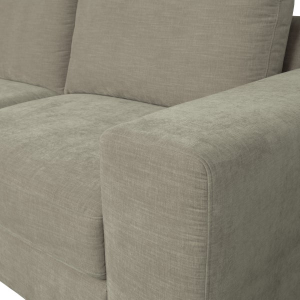 De Eekhoorn FAMILY 1-ZITS ELEMENT MET ARM RECHTS WARM GRIJS