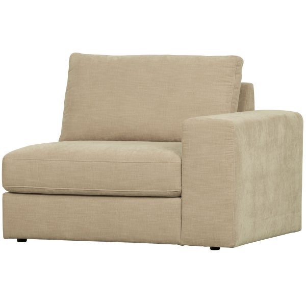 De Eekhoorn FAMILY 1-ZITS ELEMENT MET ARM RECHTS ZAND