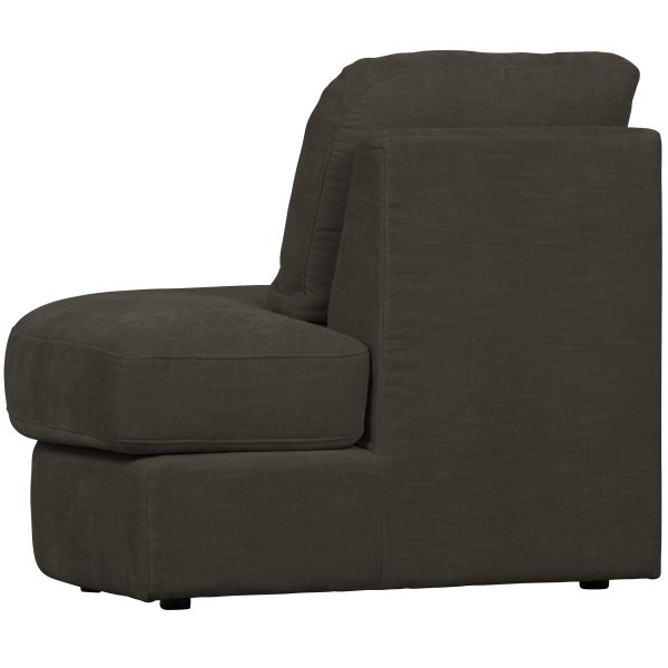 de eekhoorn FAMILY 1-ZITS ELEMENT RONDE HOEK RECHTS ANTRACIET