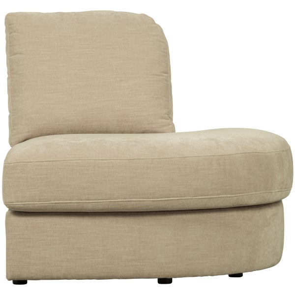 De Eekhoorn FAMILY 1-ZITS ELEMENT RONDE HOEK RECHTS ZAND