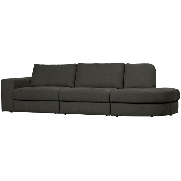 De Eekhoorn FAMILY 2 5-ZITS BANK RONDING RECHTS ANTRACIET