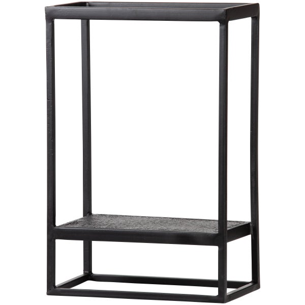 De Eekhoorn FEBE WANDREK TUIN VERTICAAL METAAL ZWART