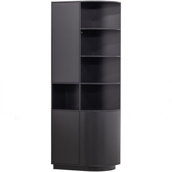 de eekhoorn FINCA OPBERGKAST ROND RECHTS 78 CM GRENEN DIEPZWART [fsc]