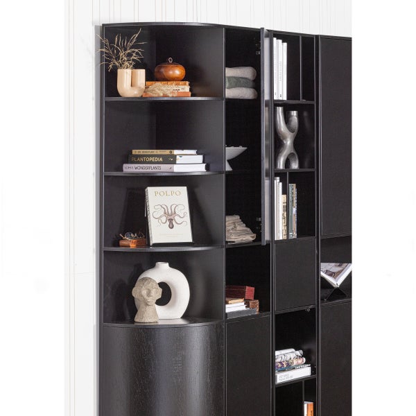 De Eekhoorn FINCA OPEN VAKKENKAST 40 CM GRENEN DIEPZWART [fsc]