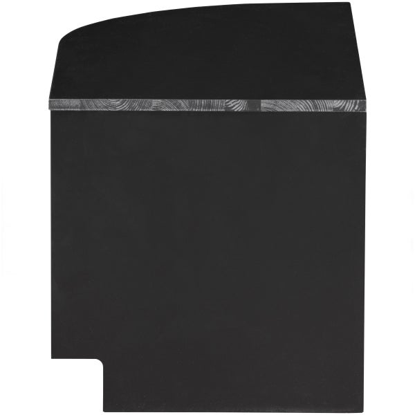 de eekhoorn FINCA TV MEUBEL ROND LINKS 78 CM GRENEN DIEPZWART [fsc]