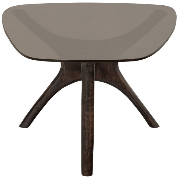 de eekhoorn FLASH SALONTAFEL MANGO HOUT/GLAS WALNOOT