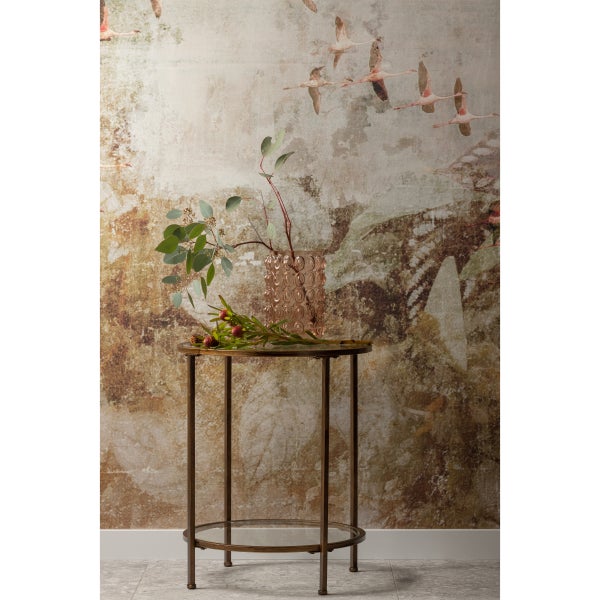 De Eekhoorn GODDESS TOO BIJZETTAFEL METAAL ANTIQUE BRASS