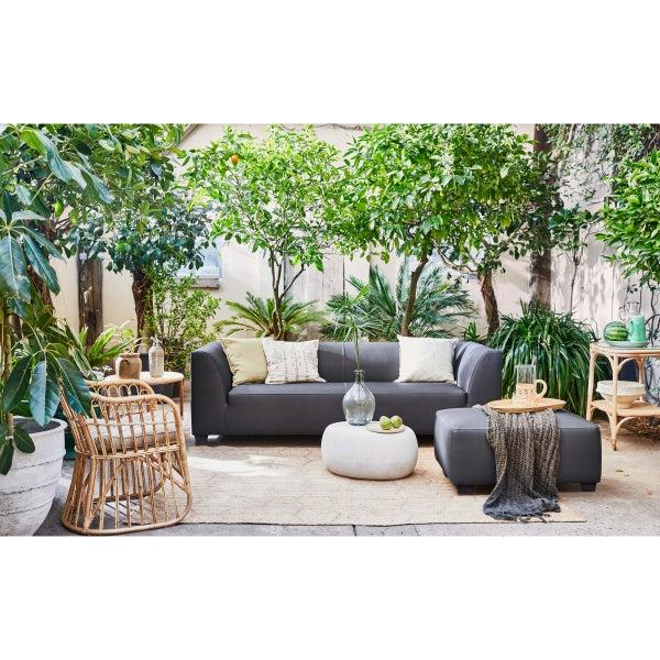 De Eekhoorn HOLLANDIA 3-ZITS TUINBANK OUTDOOR CARBON GRIJS