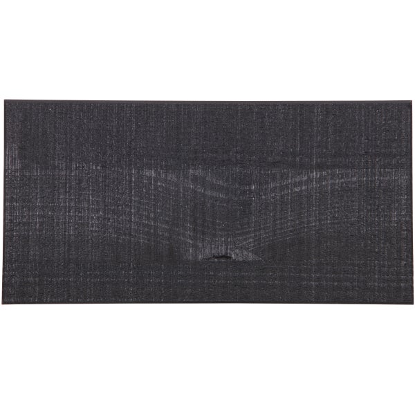 de eekhoorn HOUTSAMPLE BEZAAGD GRENEN OFF BLACK [RAL 9004] 27x10CM [fsc]
