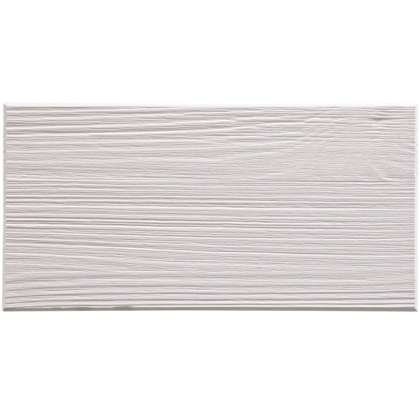 de eekhoorn HOUTSAMPLE GEBORSTELD GRENEN WIT [RAL 9010] 27x10CM [fsc]