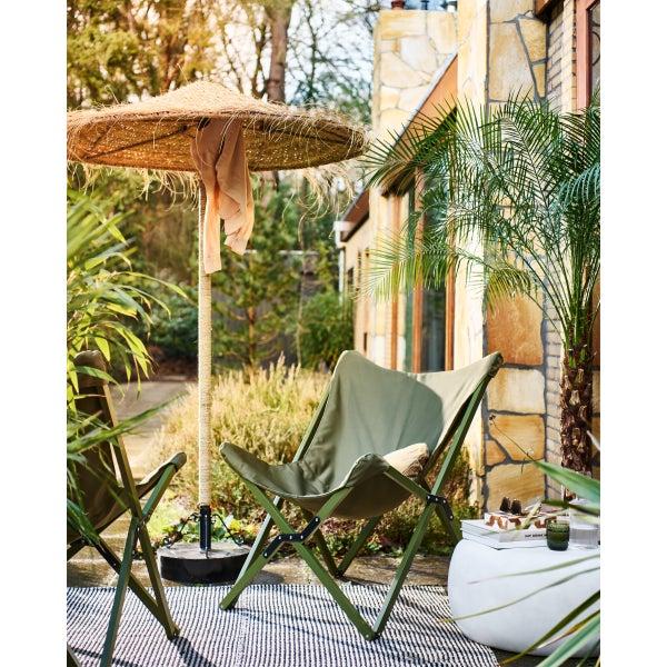 De Eekhoorn LAZY AFTERNOON OPVOUWBARE TUINSTOEL CAMOUFLAGE GROEN