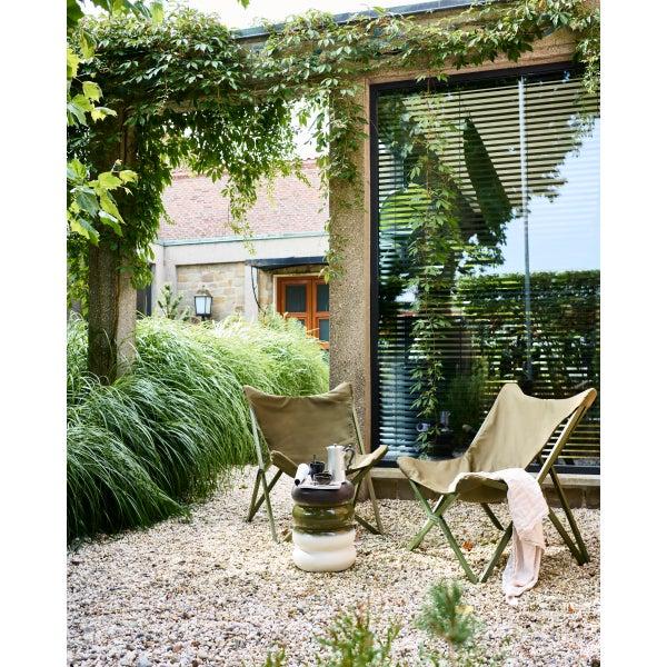 De Eekhoorn LAZY AFTERNOON OPVOUWBARE TUINSTOEL CAMOUFLAGE GROEN