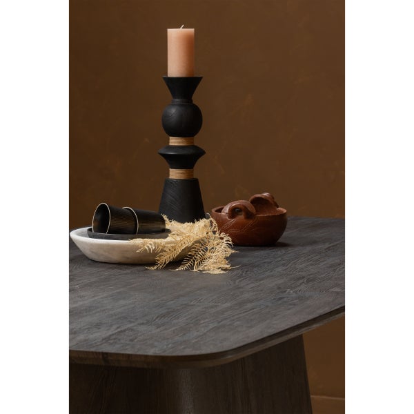 De Eekhoorn LEAH EETTAFEL MDF DONKERBRUIN 200X105 CM