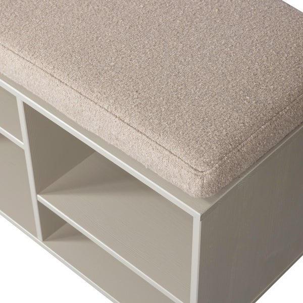 De Eekhoorn LETTERBA(N)K XL BANKJE GRENEN DUST INCL. ZITKUSSEN [fsc]