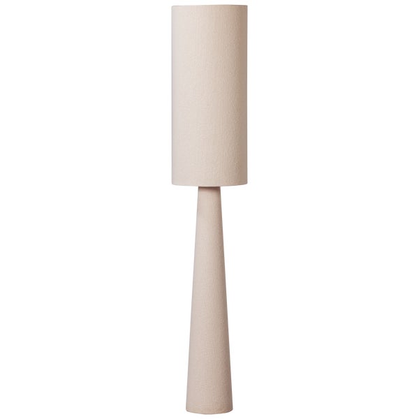De Eekhoorn LOFT VLOERLAMP XL METAAL/BOUCLÉ NATUREL 187XØ35 CM