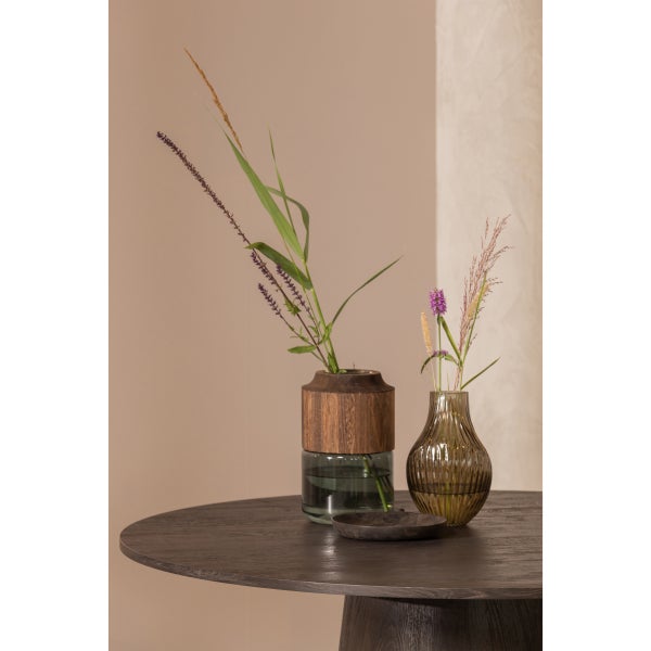 De Eekhoorn MAAN EETTAFEL ROND MDF DONKERBRUIN Ø120 CM