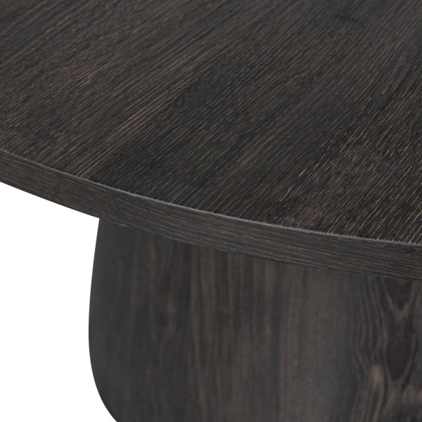 de eekhoorn MAAN SALONTAFEL MDF DONKERBRUIN 45XØ60 CM