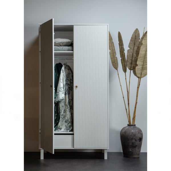 De Eekhoorn MADU GARDEROBEKAST GRENEN WOLKENGRIJS [fsc]