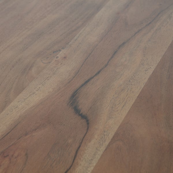 De Eekhoorn MAGGIE EETKAMERTAFEL METAAL/MANGO HOUT ZWART