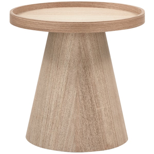 De Eekhoorn MAUD BIJZETTAFEL CONISCH HOUT NATUREL 38XØ39 CM